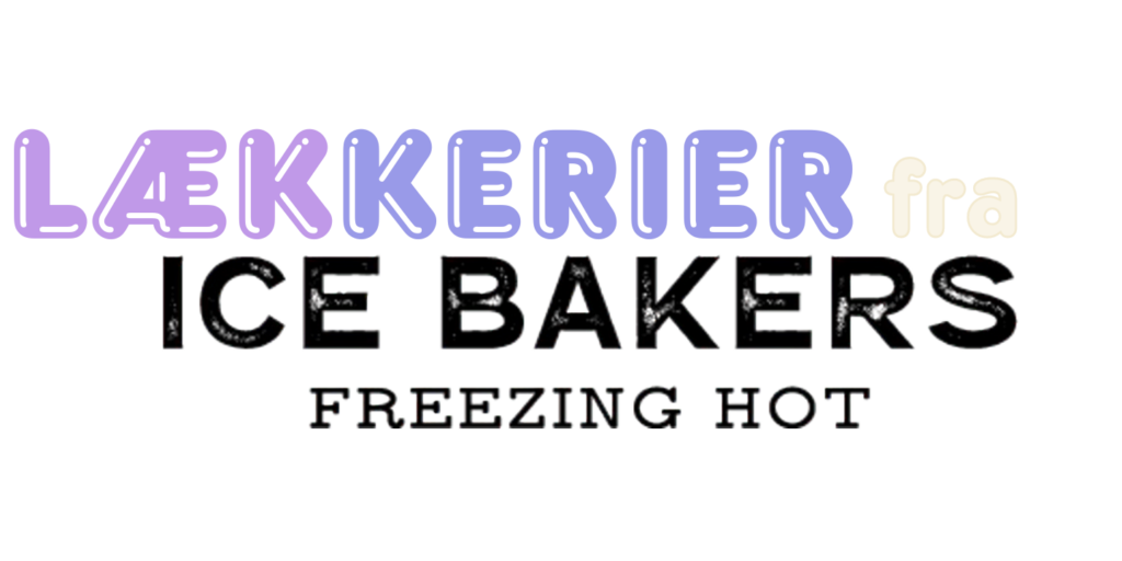 Logo med lækkerier fra ice bakers